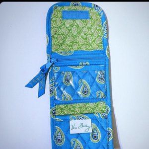 Vera Bradley blue and green wallet